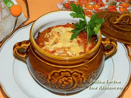 Маринованная куриная грудка в горшочках. 01