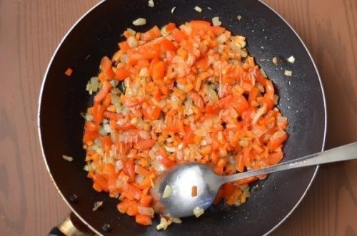 Сырный суп с семгой. 04