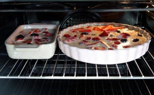 Ягодное клафути.  Ингредиенты: 05