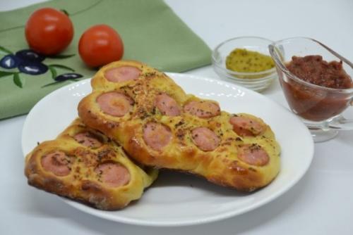 Булочки Гусенички.  Ингредиенты: