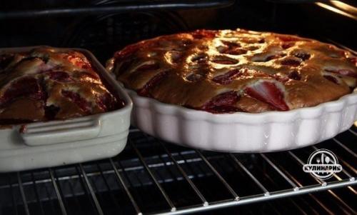 Ягодное клафути.  Ингредиенты: 06