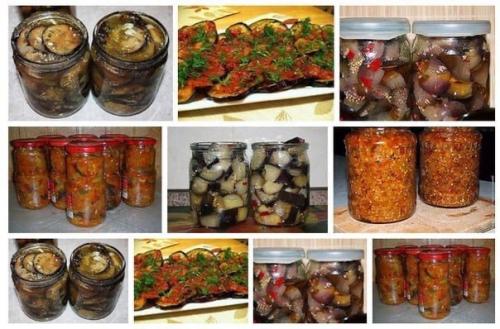 Закатки на зиму из баклажанов!
