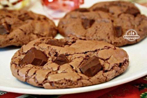 Шоколадное печенье.  Ингредиенты: 06