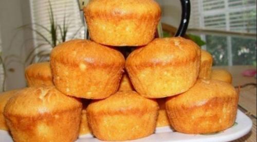 Творожные кексы. Ингредиенты: 02