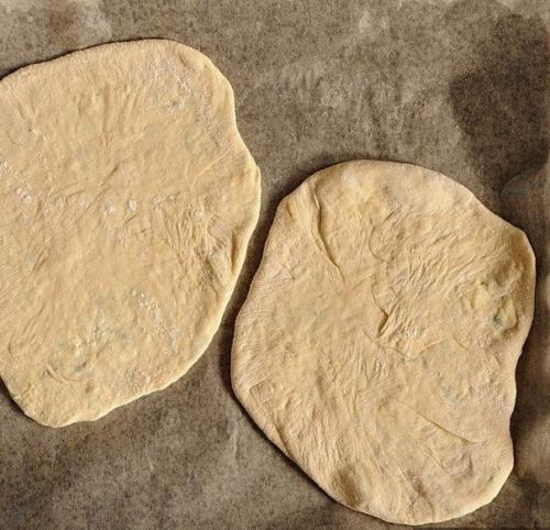 Воздушные сырные лепешки. 08