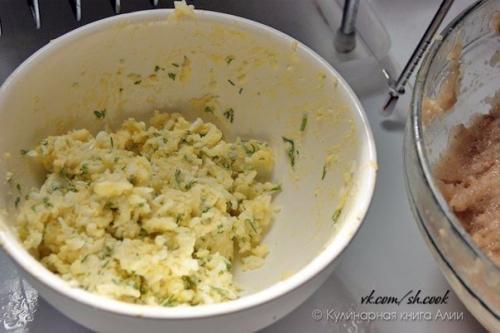 Обалденные котлеты с очень вкусной начинкой. 02