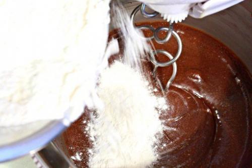 Шоколадное печенье.  Ингредиенты: 03