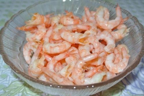 Салат с креветками и виноградом. 01 Салат с креветками и виноградом. 01