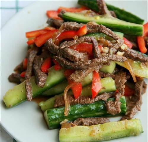 Огурцы с мясом по корейски? Огурцы с мясом по корейски?
