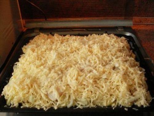 Запеканка с картофелем и рыбкой. 04