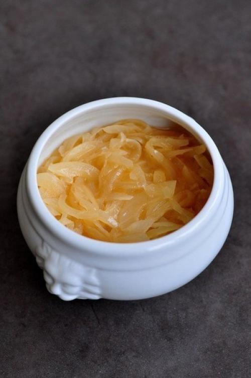 Французский луковый суп с коньяком. 03