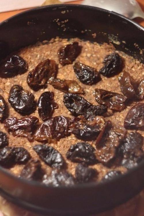 Шоколадно - кофейный чизкейк с бесподобно - кокосовой основой. 04