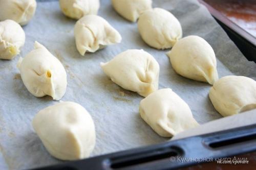 Пирожки - малышки Слоеные скороспелые. 05