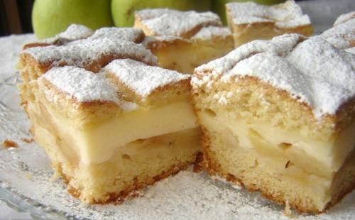 Творожная шарлотка. Ингредиенты: 02