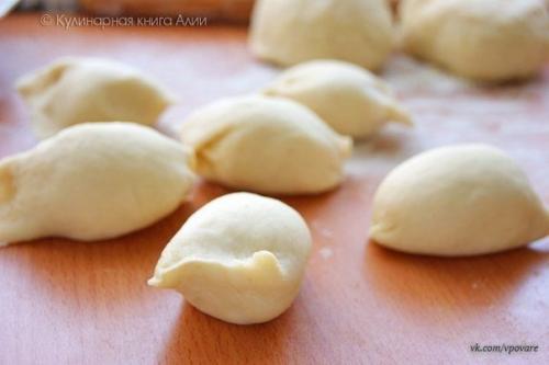 Пирожки - малышки Слоеные скороспелые. 04