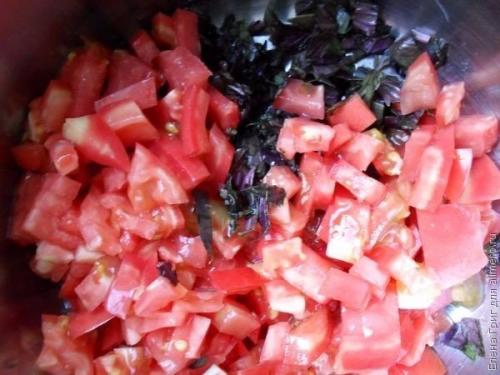 Паста со свежими помидорами Итальяно. 02