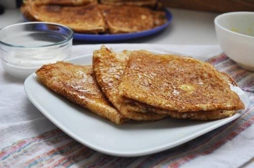 Заварные блины на кефире. 06 Заварные блины на кефире. 06