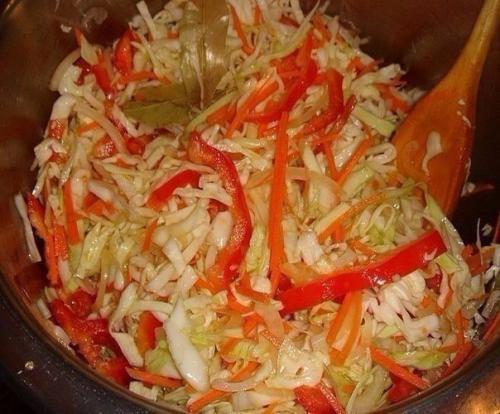 Рецепт Быстрая Засолка Капусты Горячим Способом.
