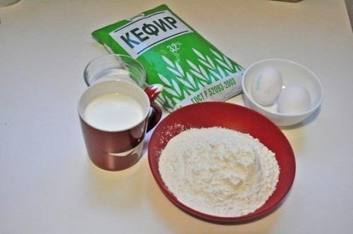 Заварные блины на кефире. 01 Заварные блины на кефире. 01