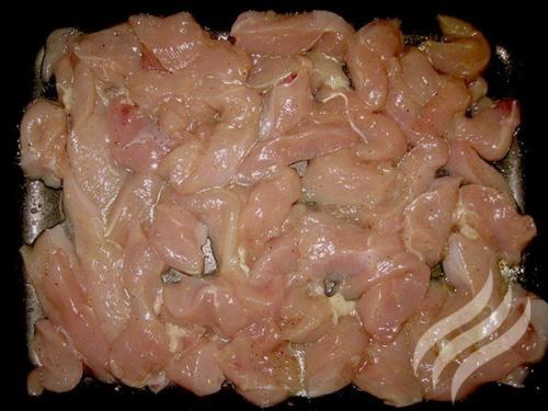 Картофельная запеканка с курицей. 05