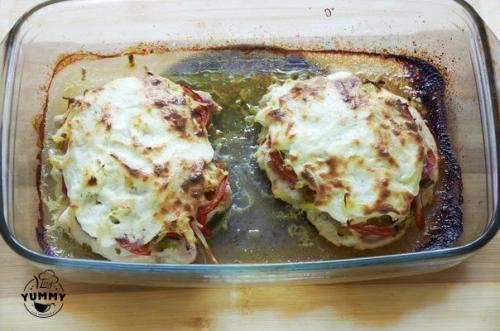 Куриная грудка под шубой.
