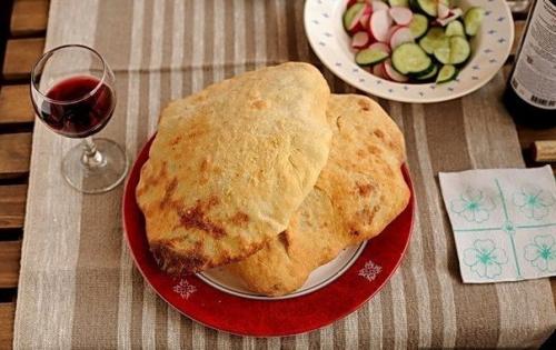 Воздушные сырные лепешки. 03