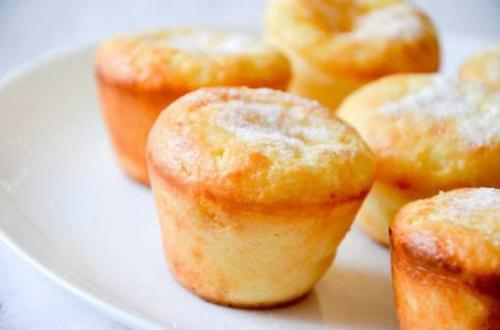 Творожные кексы. Ингредиенты: