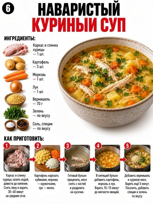 В том случае, если правильно разделать тушку курицы, можно приготовить сразу 7 разных блюд - и практически ничего не выбрасывать. 05