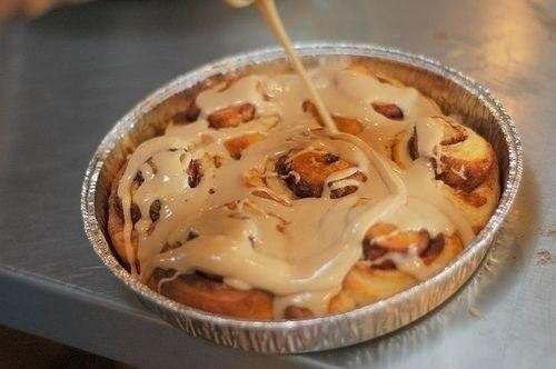 Булочки с корицей.