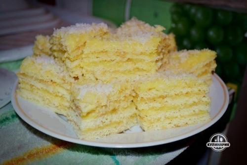 Торт Рафаэлло.   Приготовление: