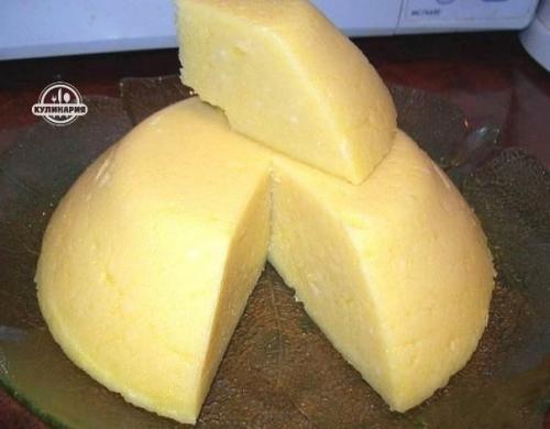 Сыр Сливочный домашний.
