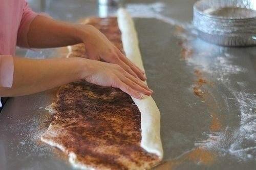 Булочки с корицей. 05