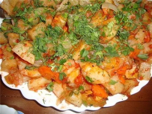 Наивкуснейшая Картошка в духовке.