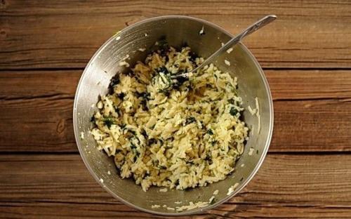 Воздушные сырные лепешки. 04