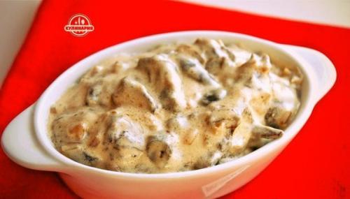 Грибная подлива к рису.