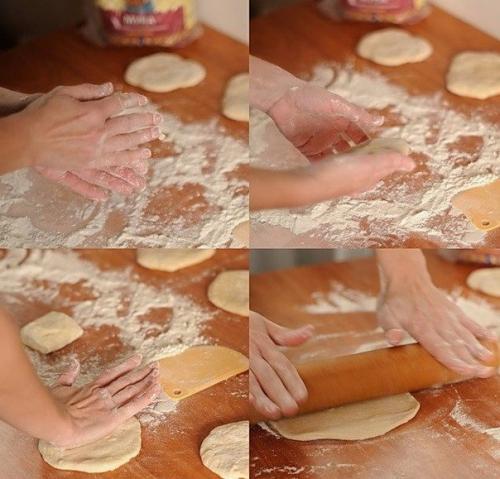 Воздушные сырные лепешки. 05