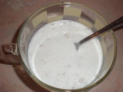 Творожный десерт с бананом. 01