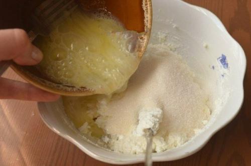 Творожный пирог с вишней. 03 Творожный пирог с вишней. 03