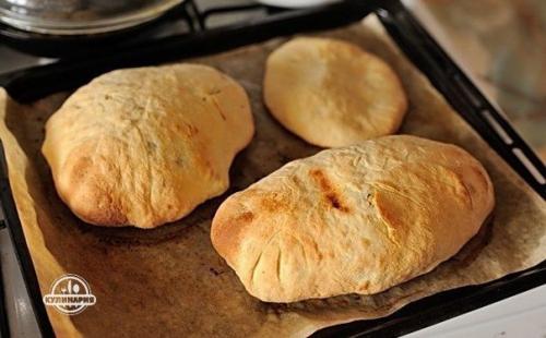 Воздушные сырные лепешки. 09