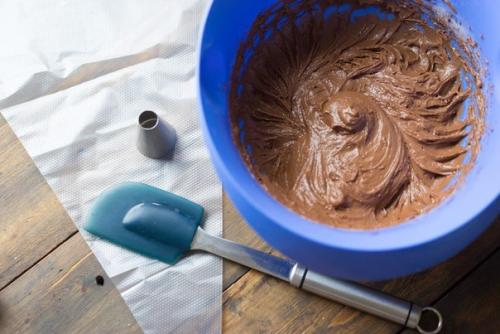 Шоколадные пончики из духовки. 02