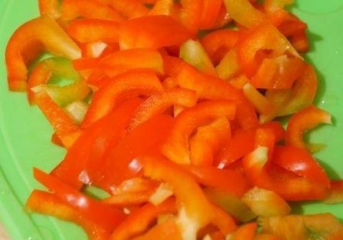 Салат с курицей и морковью по-корейски. 04