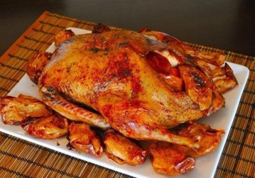Утка с яблоками и апельсином. 2 вкуснейших рецепта: утка с яблоками и утка запеченная с апельсинами.
