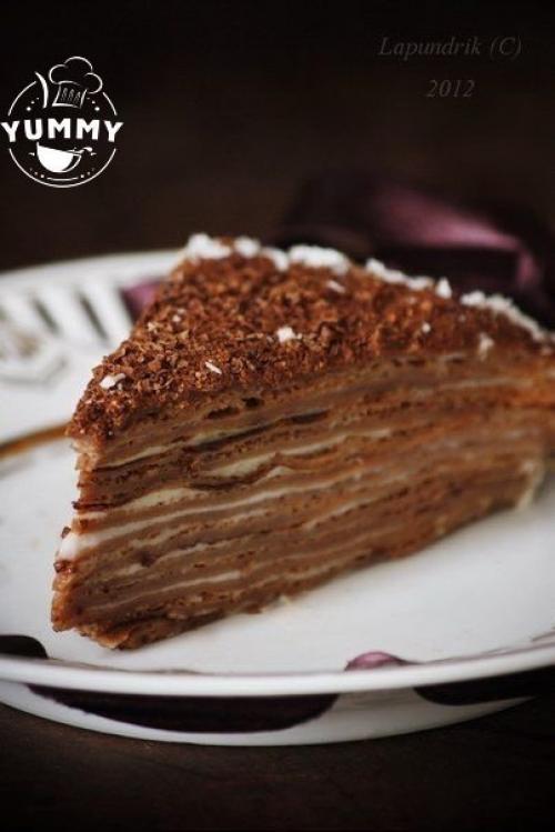 Блинный торт. Домашняя вкуснятина? 02