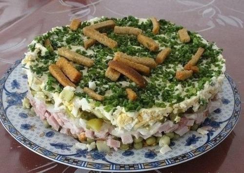 Салат На траве Дрова.