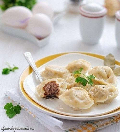 Пельмени домашние.  Тесто.