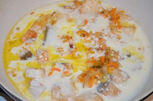 Рецепт рыбы в сливочном соусе от Наташи чагай. 05