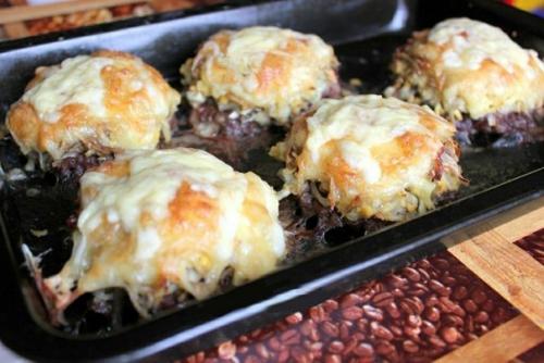 Стожки - блюдо из мясного фарша. 04
