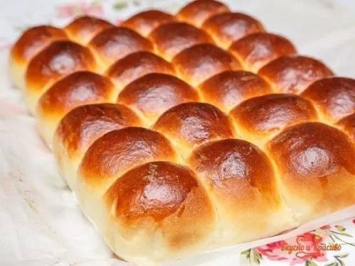 Те самые воздушные булочки как в детстве. 02