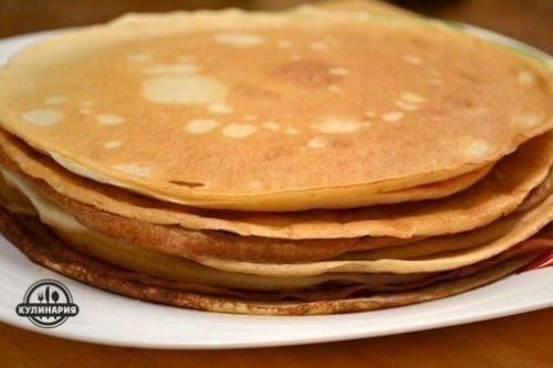 Банановые блинчики.  Ингредиенты: