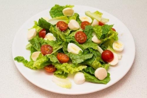 Салат с креветками. 03